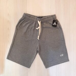 Short Jack Side de algodón, color gris