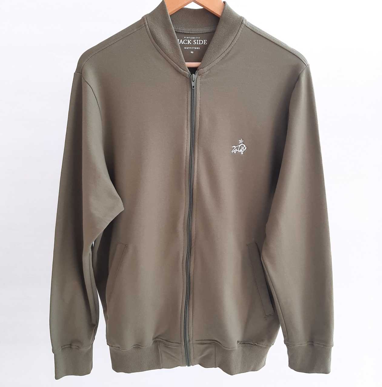 Canguro botones Jack Side, color marrón