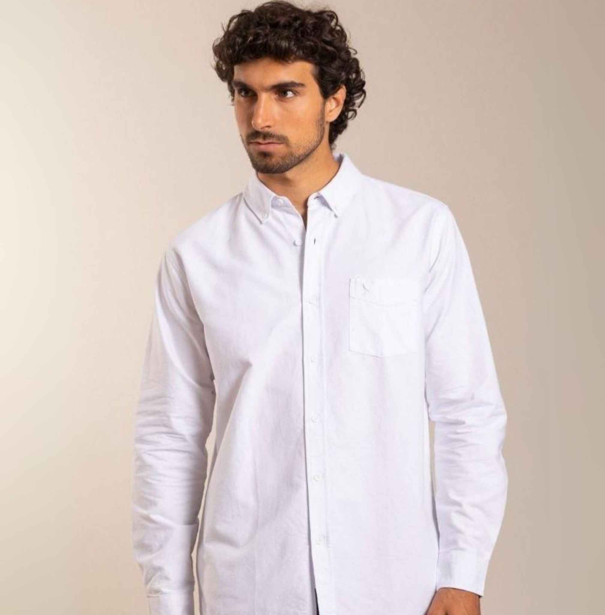 Camisa Polanco modelo Balto, color blanco