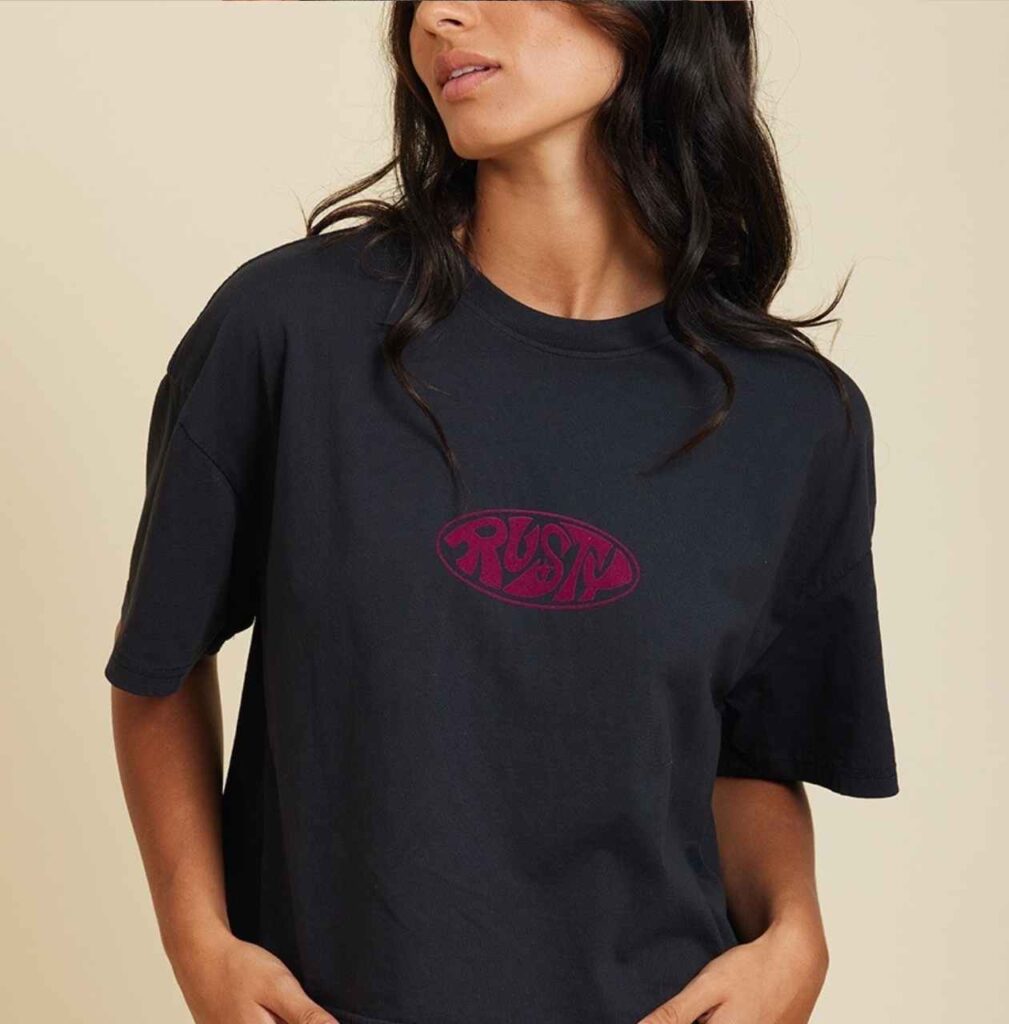 Remera Rusty modelo Erika, color negro – FashionPoint