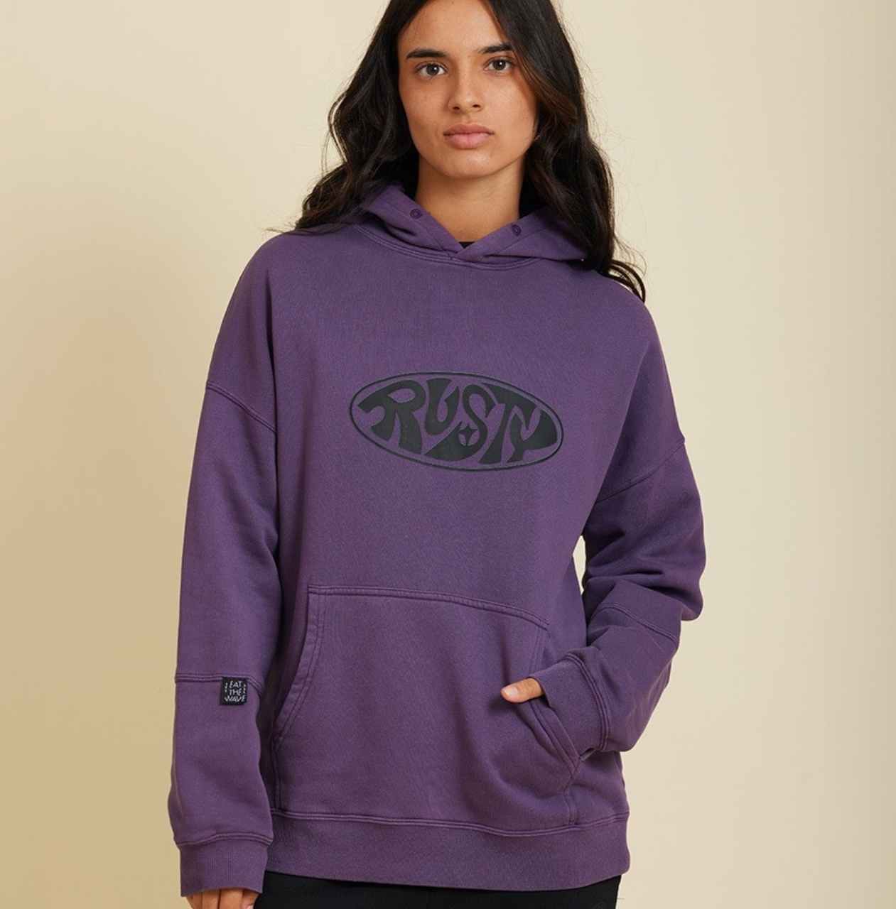 Hoodie Rusty modelo Keri, color lila