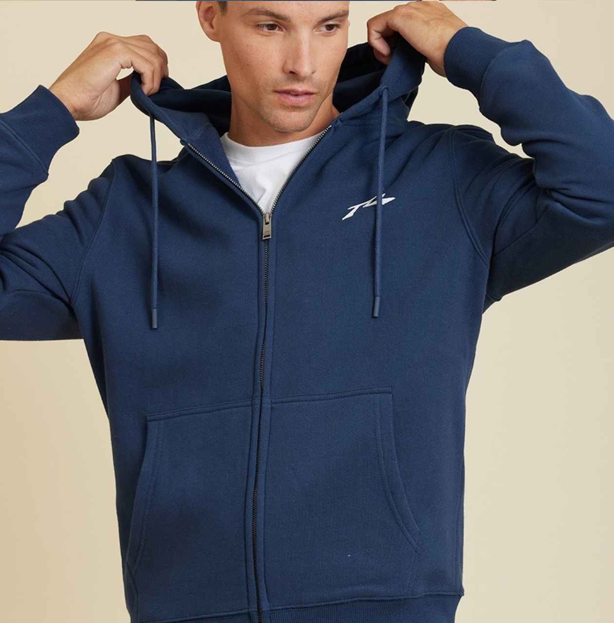 Campera Rusty modelo Taranis, color azul