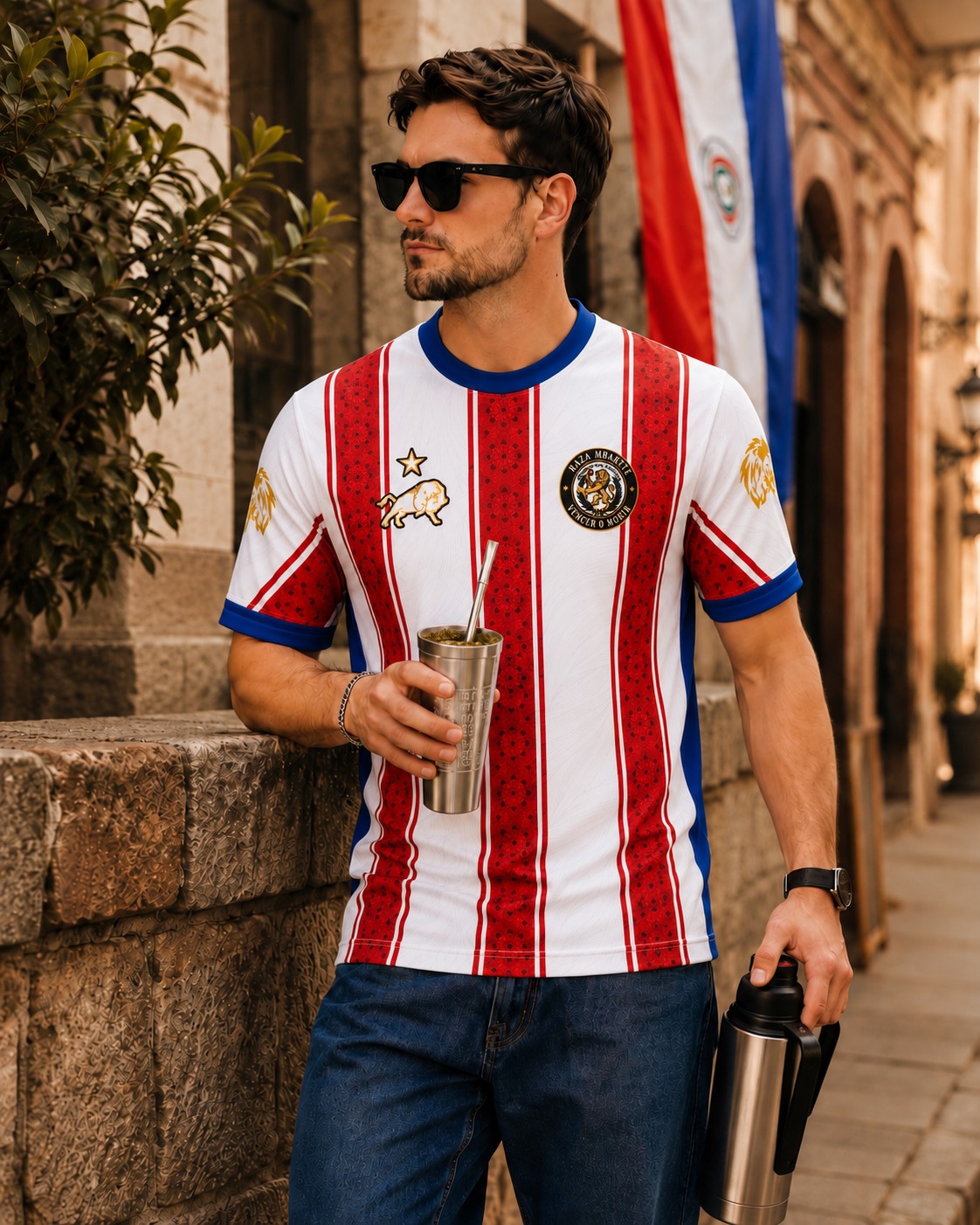 CAMISETA ALBIRROJA JACK SIDE UNISEX