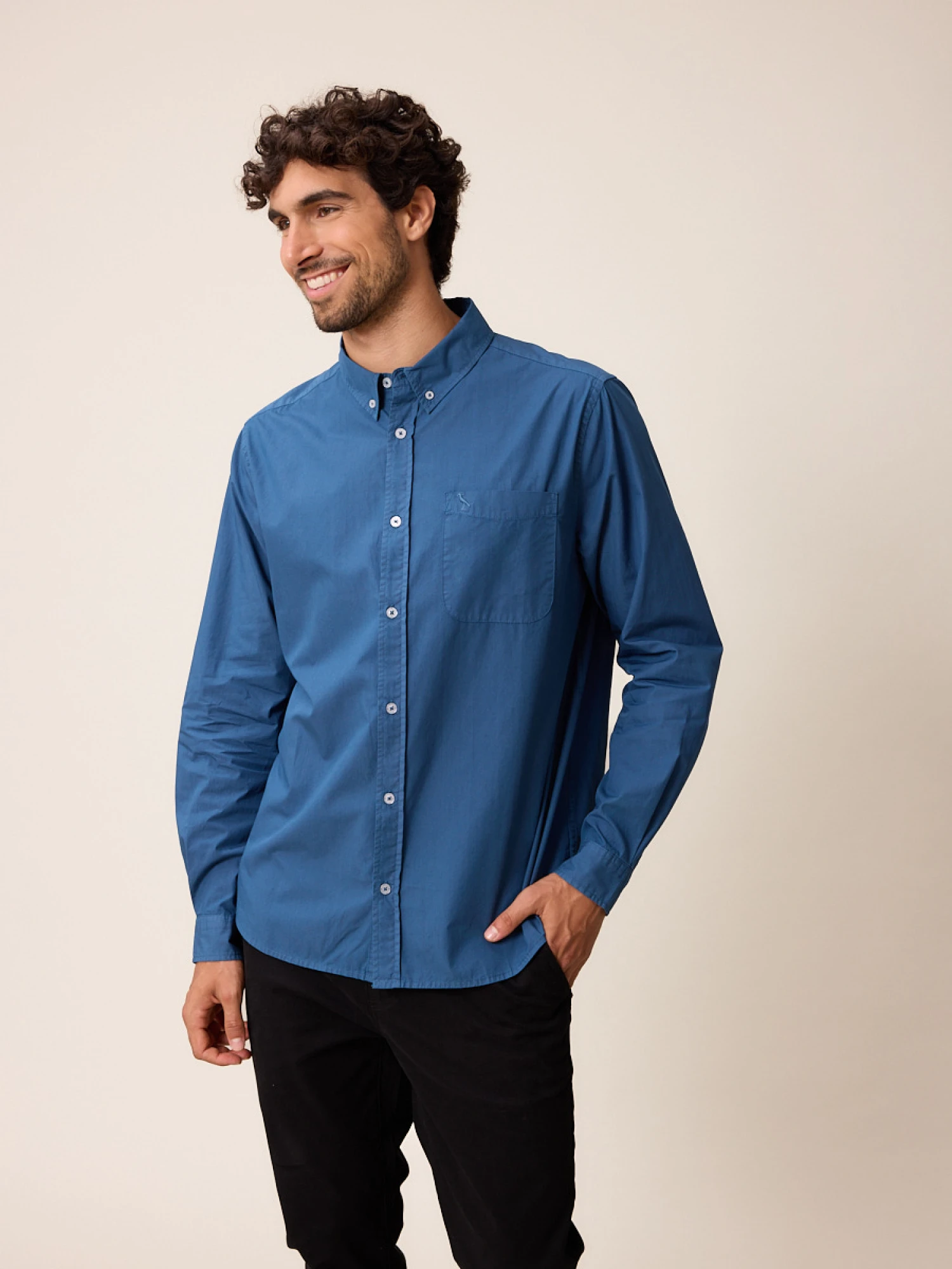 CAMISA POLANCO YOLA AZUL