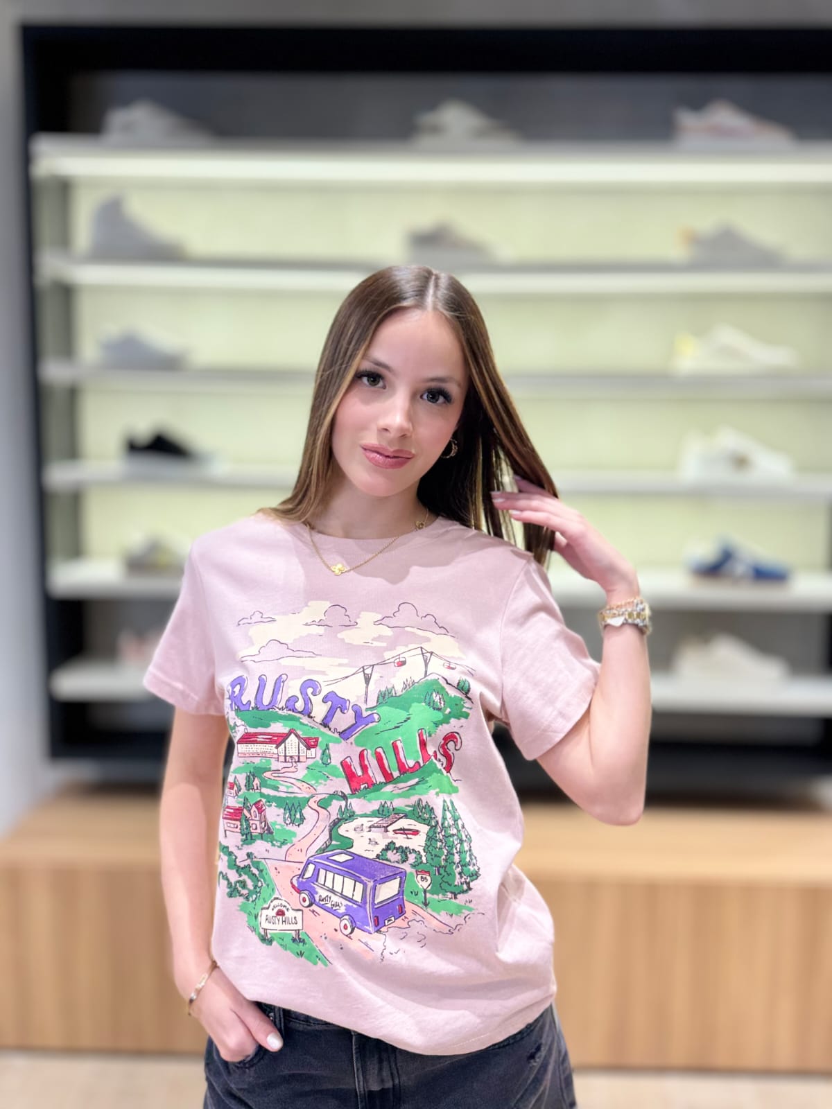 REMERA RUSTY DAMA ELPHIN